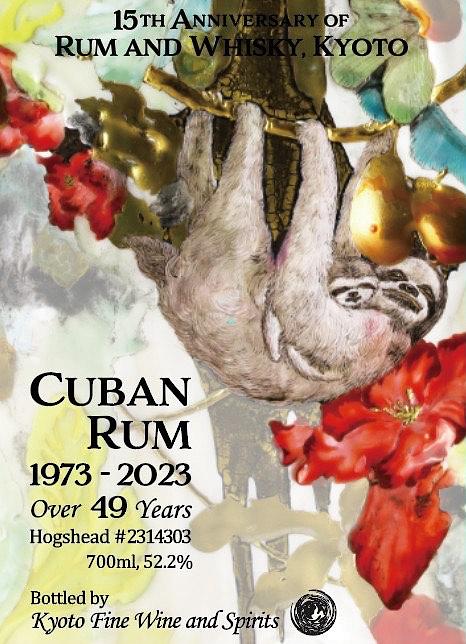 Cuban Rum 1973-2023 Over 49 years 15th anniversary of Rum and