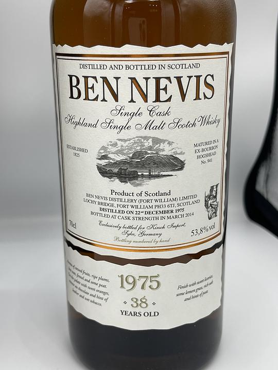 Ben Nevis 1975-2014 38 y.o. #914 51.0% | Kyoto Fine Wine and Spirits