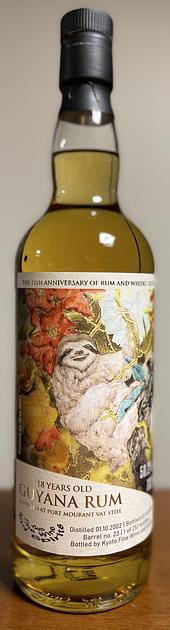 ガイアナ ラム ポートモラント 2002 18年 RUM&WHISKY KFWS