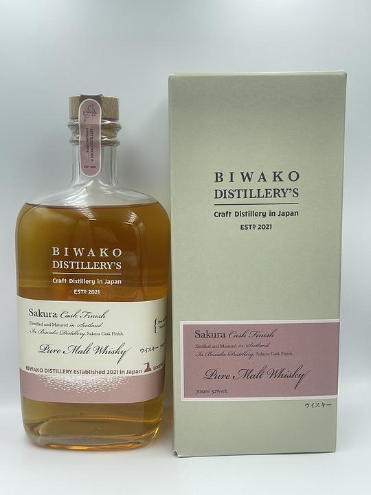 琵琶湖蒸留所 ブレンデッドモルトウイスキー サクラカスクフィニッシュ