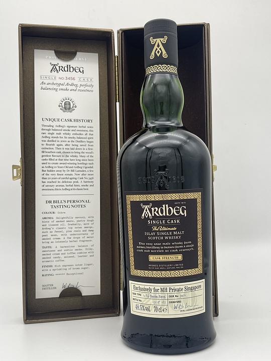 ARDBEG 20 YEARS OLD EXCLUSIVELY FOR MH PRIVATE SINGAPORE