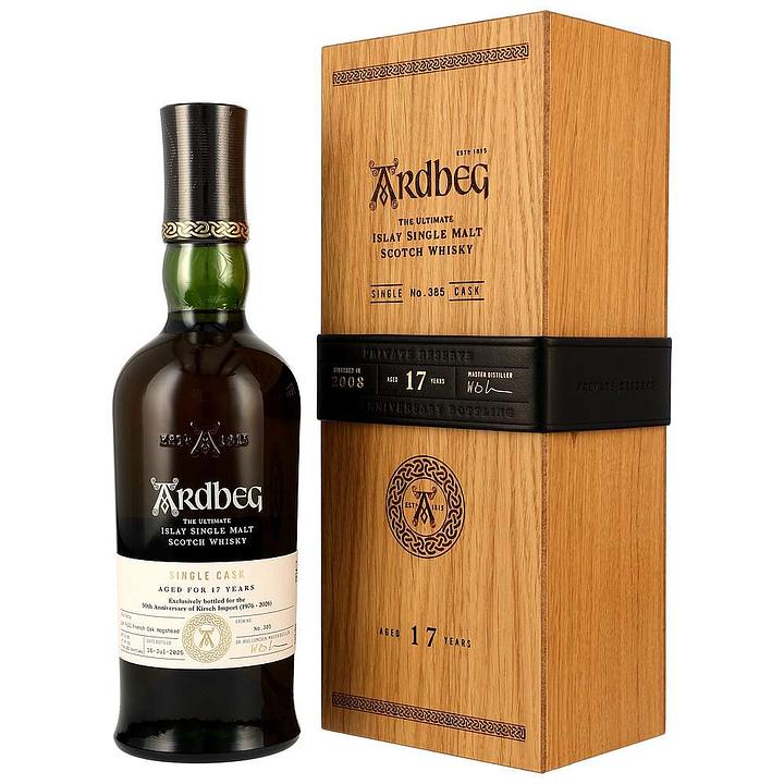 Ardbeg 2008/2025 1st Fill French Oak HHD #385 50th Anniversary