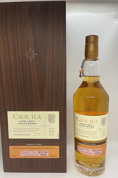 Caol Ila 1990 32 Years 51.5% OB for Wu DRAM Clan #6223 | Kyoto