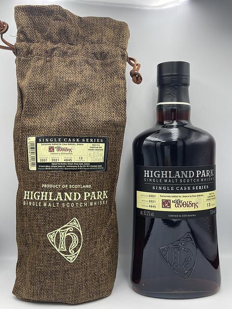 Highland Park 2007/2021 Single Cask 13YO For Cava Anthidis 63.2% 700ml | Kyoto  Fine Wine and Spirits