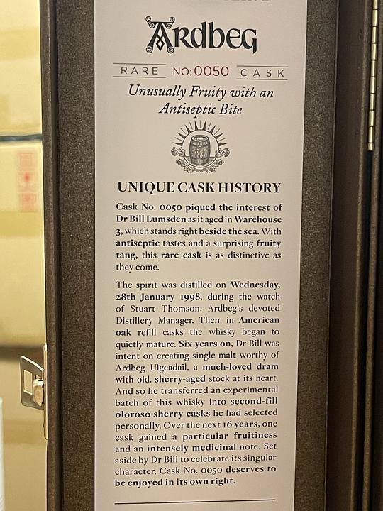 【レア2本セット!!】激レア アードベッグ Ardbeg Rare Cask ♯50 1998-2020 | Kyoto Fine Wine and Spirits