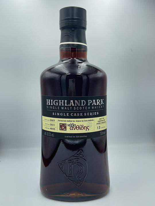 Highland Park 2007/2021 Single Cask 13YO For Cava Anthidis 63.2% 700ml |  Kyoto Fine Wine and Spirits