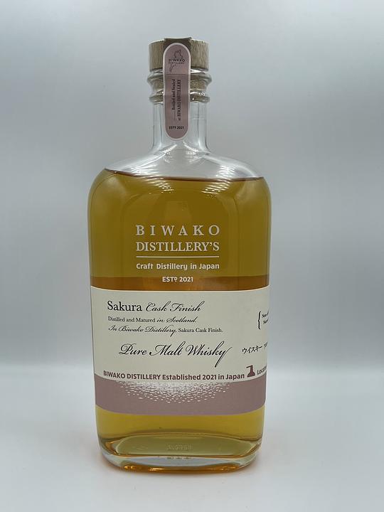 琵琶湖蒸留所 ブレンデッドモルトウイスキー サクラカスクフィニッシュ