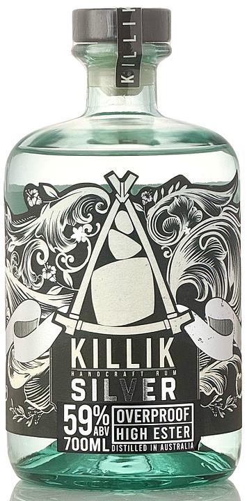 KILLIK SILVER 700ml 59% ラム Killik Silver Over Proof 59% | Kyoto Fine Wine and Spirits