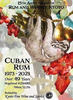 Cuban Rum 1973-2023 Over 49 years 15th anniversary of Rum